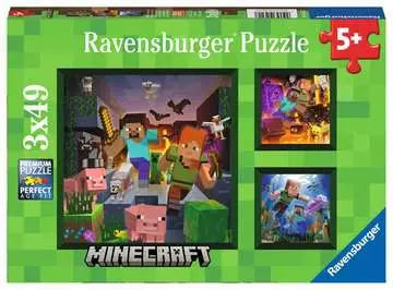 Ravensburger 3 X 49 Pieces Minecraft Biomes