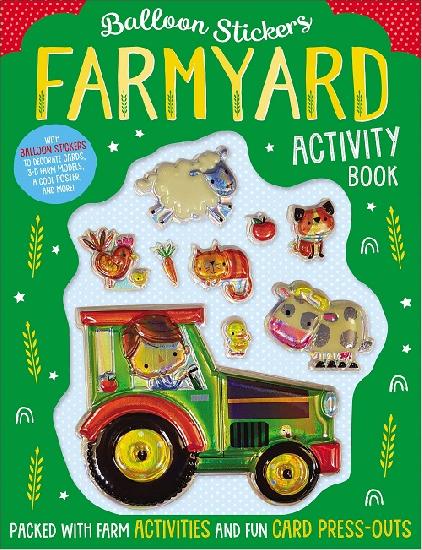 Farmyard Activity Book Balloon Stickers