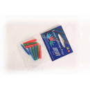 Cribbage Pegs PLASTIC 9pc Red Blue Green