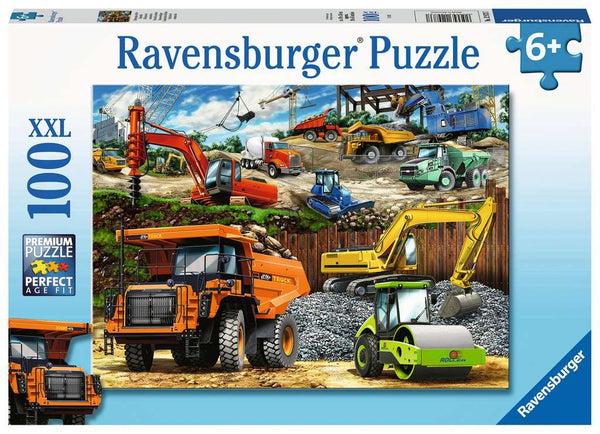 Ravensburger 100 Piece Construction Vehicles