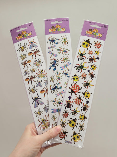 Woody's Stickers, Bugs & Beetles