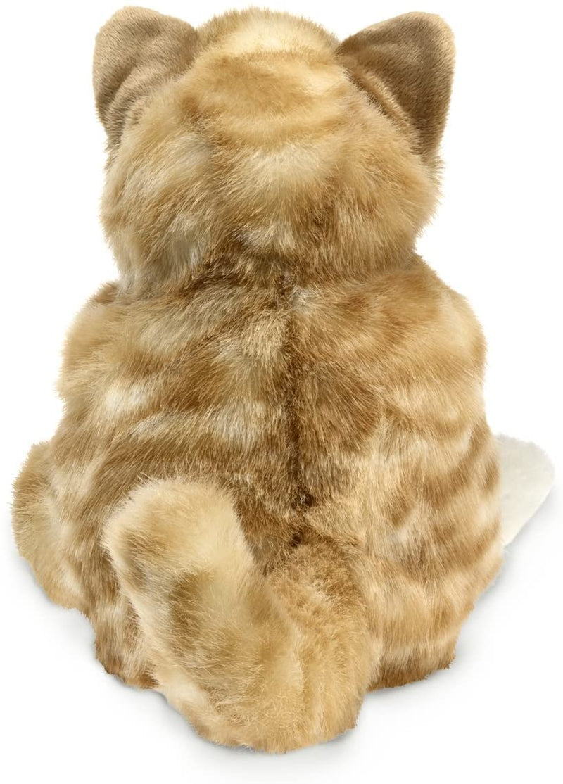 Folkmanis Orange Tabby Cat Kitten Puppet