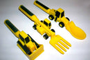 Constructive Eating Construction Cutlery