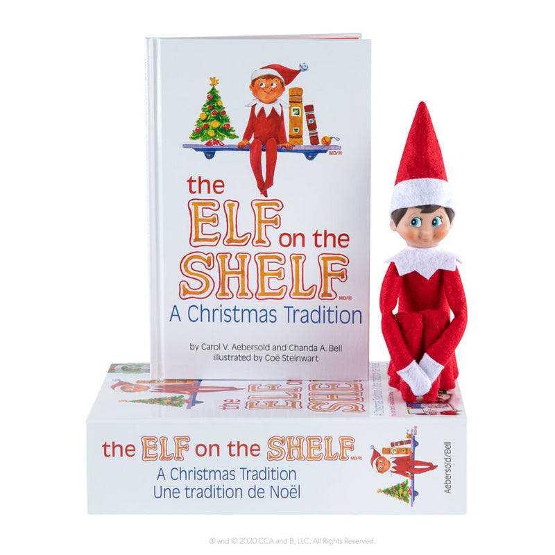 Elf on the Shelf Box Set Boy with Book ENGLISH