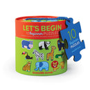 Crocodile Creek Let's Begin 2 Piece Puzzle Jungle