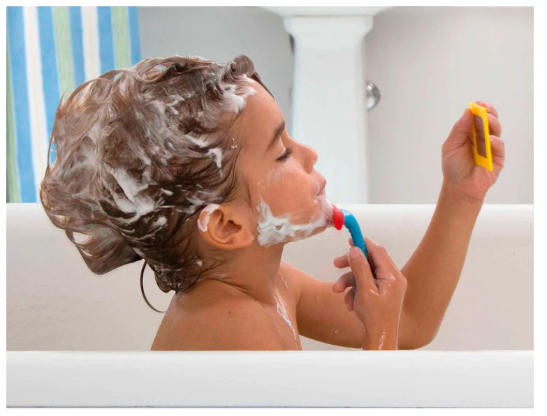 Alex Tub Time Shaving In The Tub