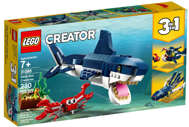 LEGO Deep Sea Creatures 3 in 1