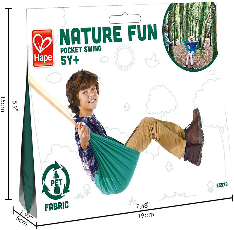 Hape Pocket Swing Nature Fun