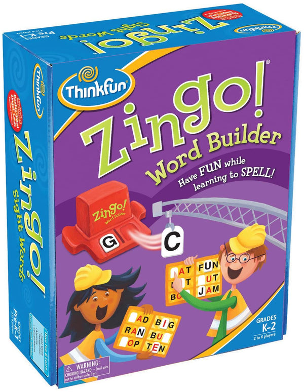 Think Fun Zingo Word Builder Grades K-2