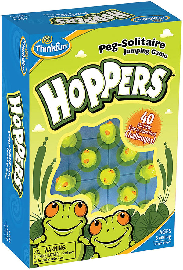 Think Fun Hoppers Peg Solitaire