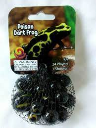 Marbles Poison dart frog 24+1