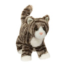 Douglas Zigby Gray Stripe Cat 8" Plush