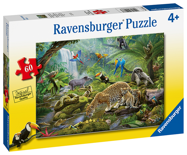 Ravensburger 60 pc Rainforest Animals