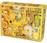 Cobble Hill 1000 pc Rainbow Project Yellow