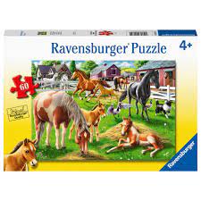 Ravensburger 60 pc Happy Horses