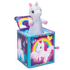 Pop And Glow Unicorn Jack In The Box