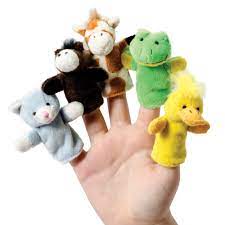 Plush Finger Puppet Animals