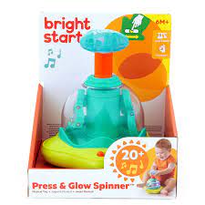 Bright Starts Press And Glow Spinner