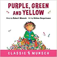 Purple, Green And Yellow Paperback
