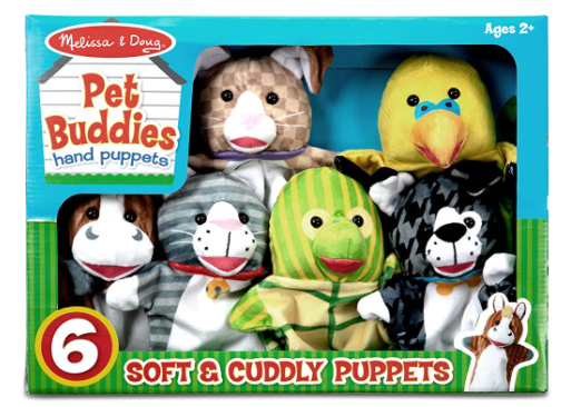 Melissa & Doug Puppets Pets 6 Pack