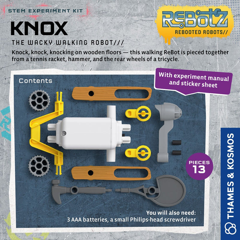 Thames & Kosmos Rebotz Knox The Wacky Walking Robot