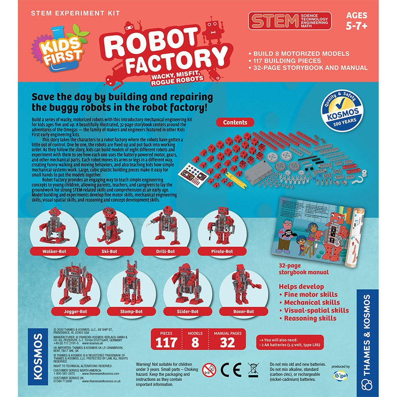 Thames & Kosmos Robot Kids first factory