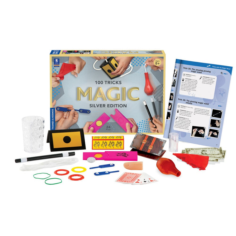 Thames & Kosmos Magic Kit Silver Edition 100 Tricks