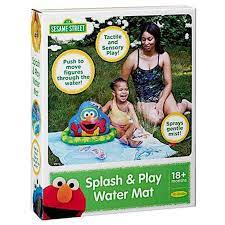 Little Kids Splash & Play Water Mat Sesame Street