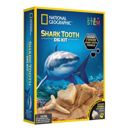 National Geographic Shark Tooth Dig Kit