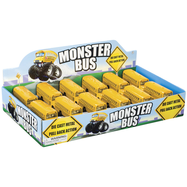 Die Cast Monster Truck School Bus