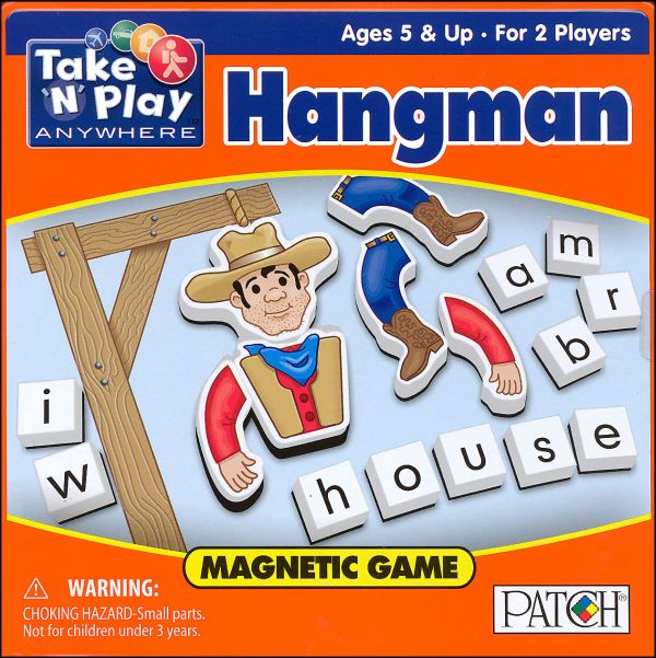 PlayMonster Magnetic Hangman Bilingual