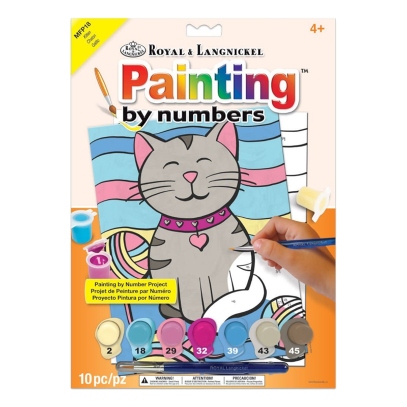 Royal & Langnickel Paint By Numbers 4+ Kitten