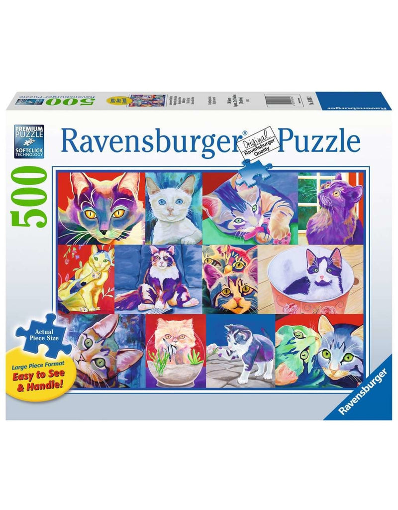 Ravensburger 500 Large Piece Hello Kitty Kat