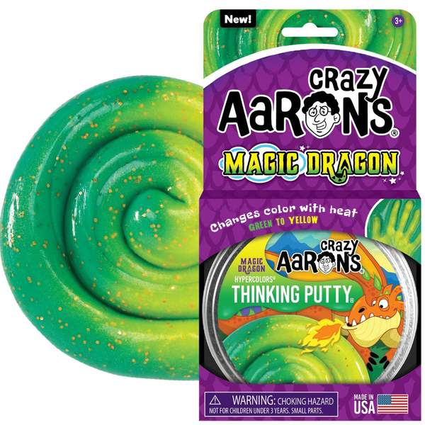 Crazy Aarons Thinking Putty Magic Dragon