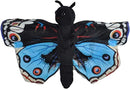 Wild Republic Huggers Butterfly Blue Pansy 8"