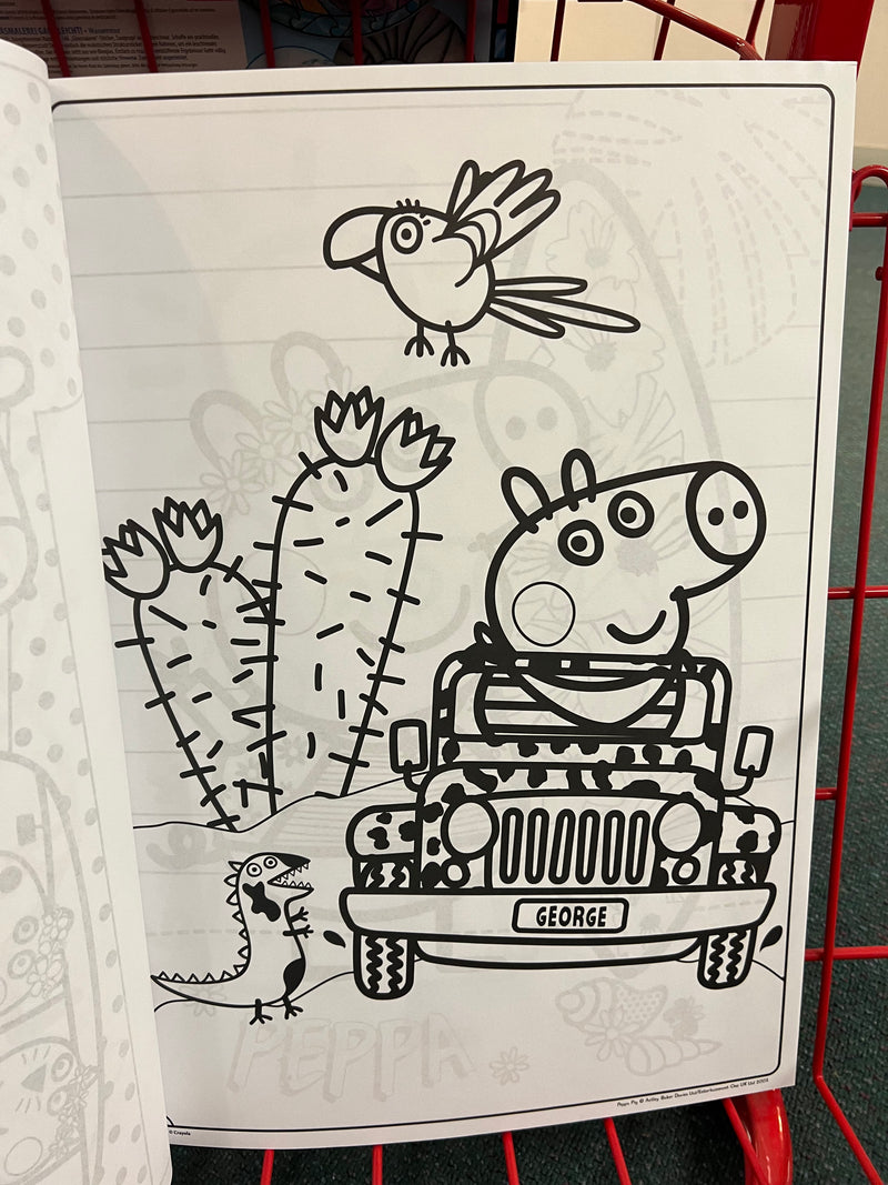 Crayola Peppa Pig Giant Colouring Pages