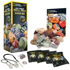 National Geographic Rock Tumbler Refill Jasper Mix