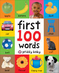100 First Words Hardcover Board Book