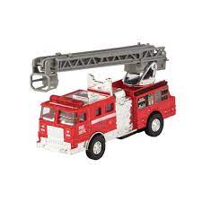 Die Cast Pull Back Fire Engine