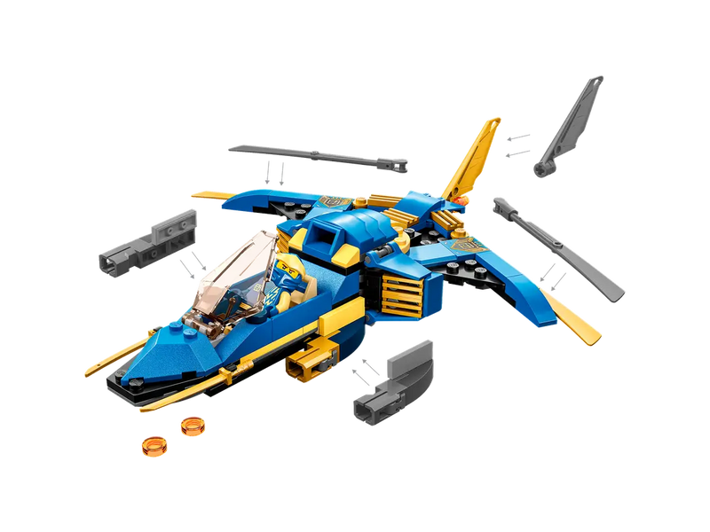 LEGO Ninjago Jay's Lightning Jet EVO 71784