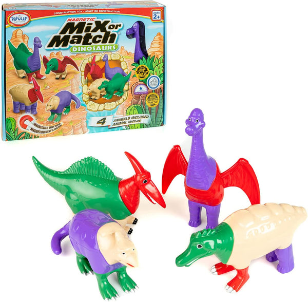 Magnetic Mix or Match Dinos 2