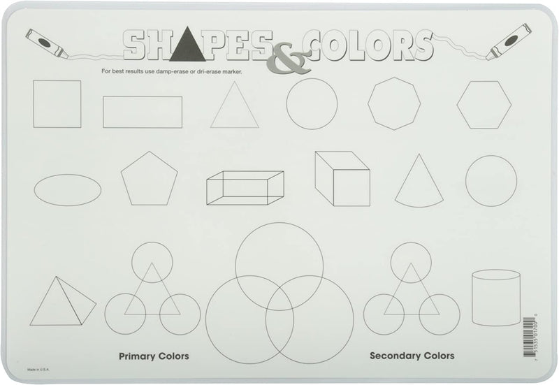 Learning Mat Shapes & Colors