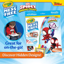 Crayola Color Wonder Mess-Free Metallic Paper & Markers Kit, Spidey & Friends