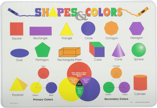 Learning Mat Shapes & Colors
