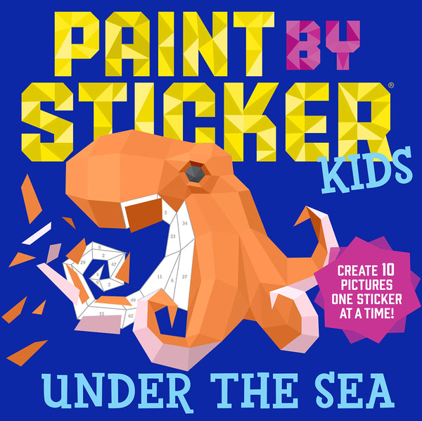 Paint By Stickers Kids Under The Sea