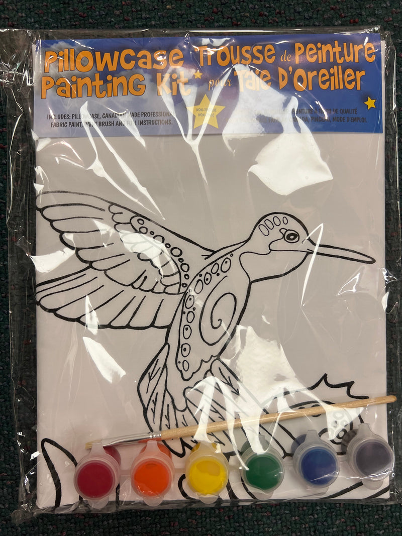 Artburn Paint Your Own Pillow Case Humming Bird