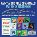 Paint By Stickers Kids Zoo Animals