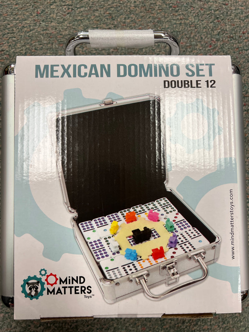 Mind Matters Mexican Train Dominos Double 12