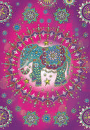 Crystal Art Notebook Elephant Fantasy
