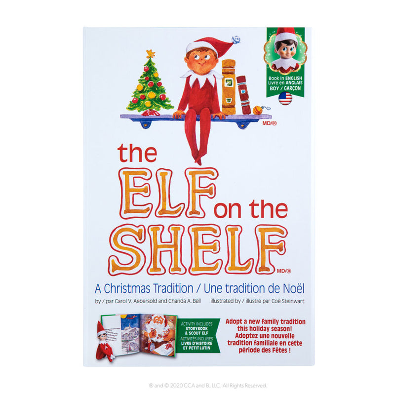 Elf on the Shelf Box Set Boy with Book ENGLISH